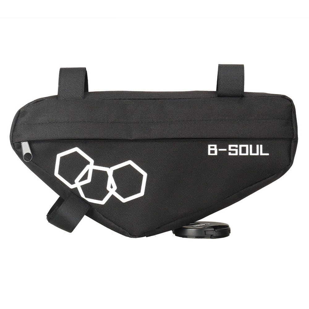 Mountain bike hard shell triangle bag