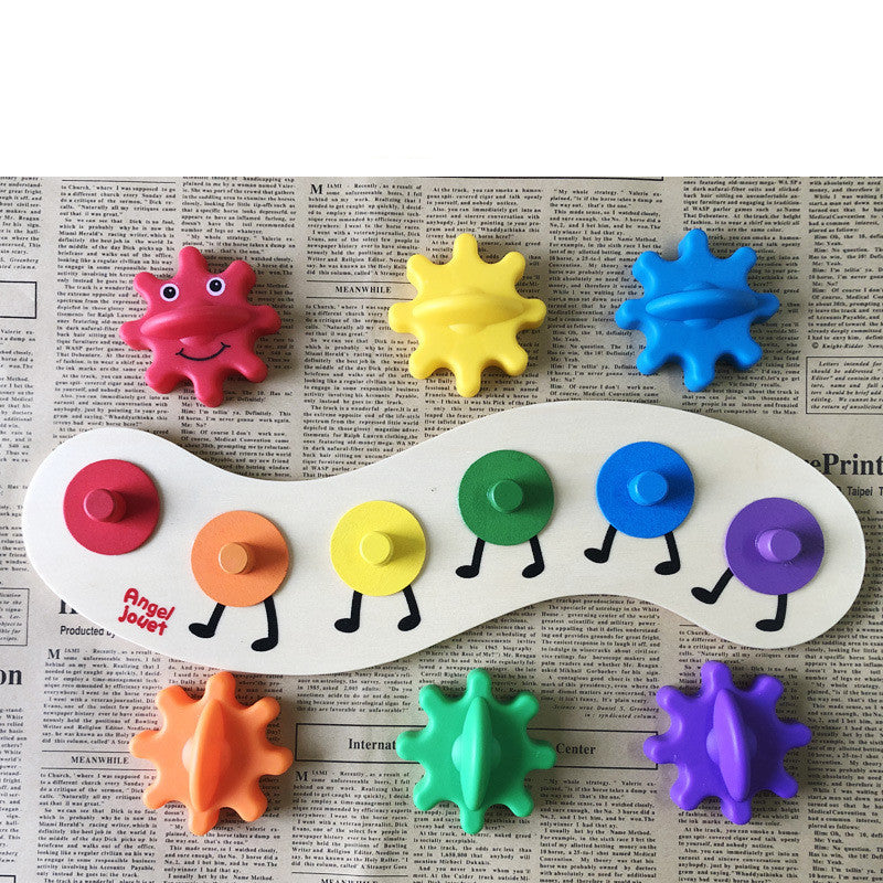 1-3 Year Old Baby  Gear Game Early Childhood Education Toy