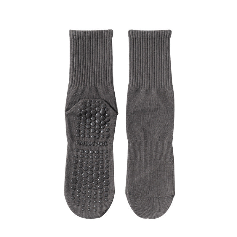 Women’s Non-Slip Yoga Socks Tube Fitness Dance Pilates Sports