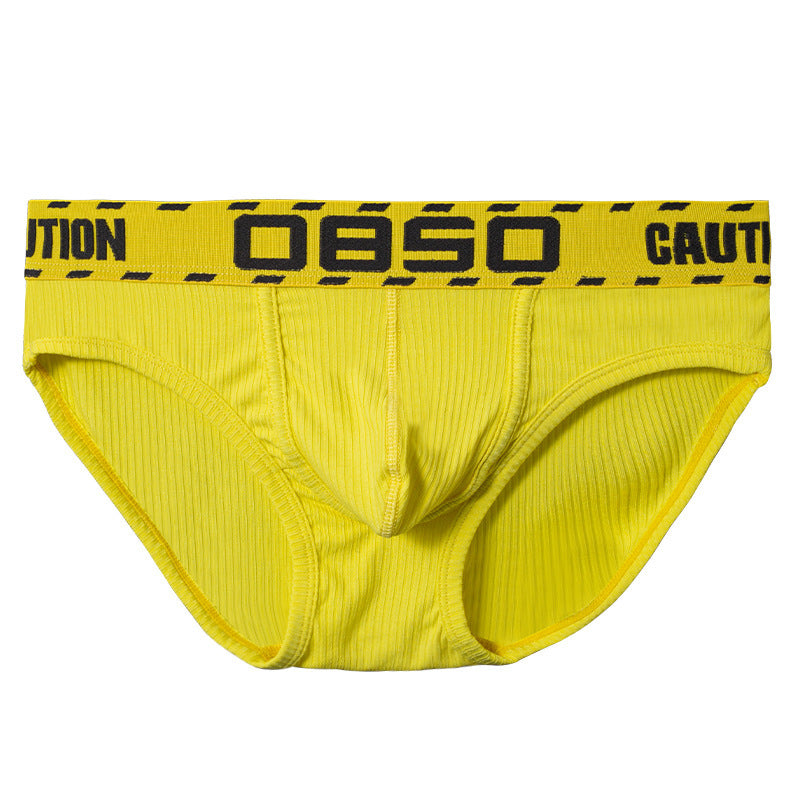 Men's Underwear Fashion Letter Low Waist