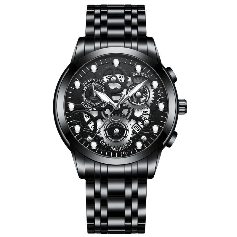 Men's Hollow Non-Mechanical Business Watch
