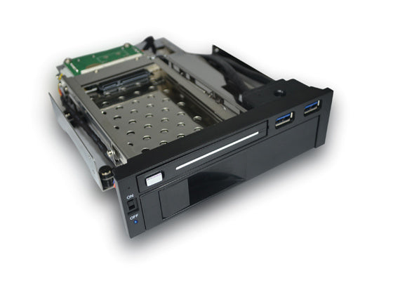 2.5″ SATA HDD/SSD Enclosure – Tool-Free USB 3.0 External Drive Case