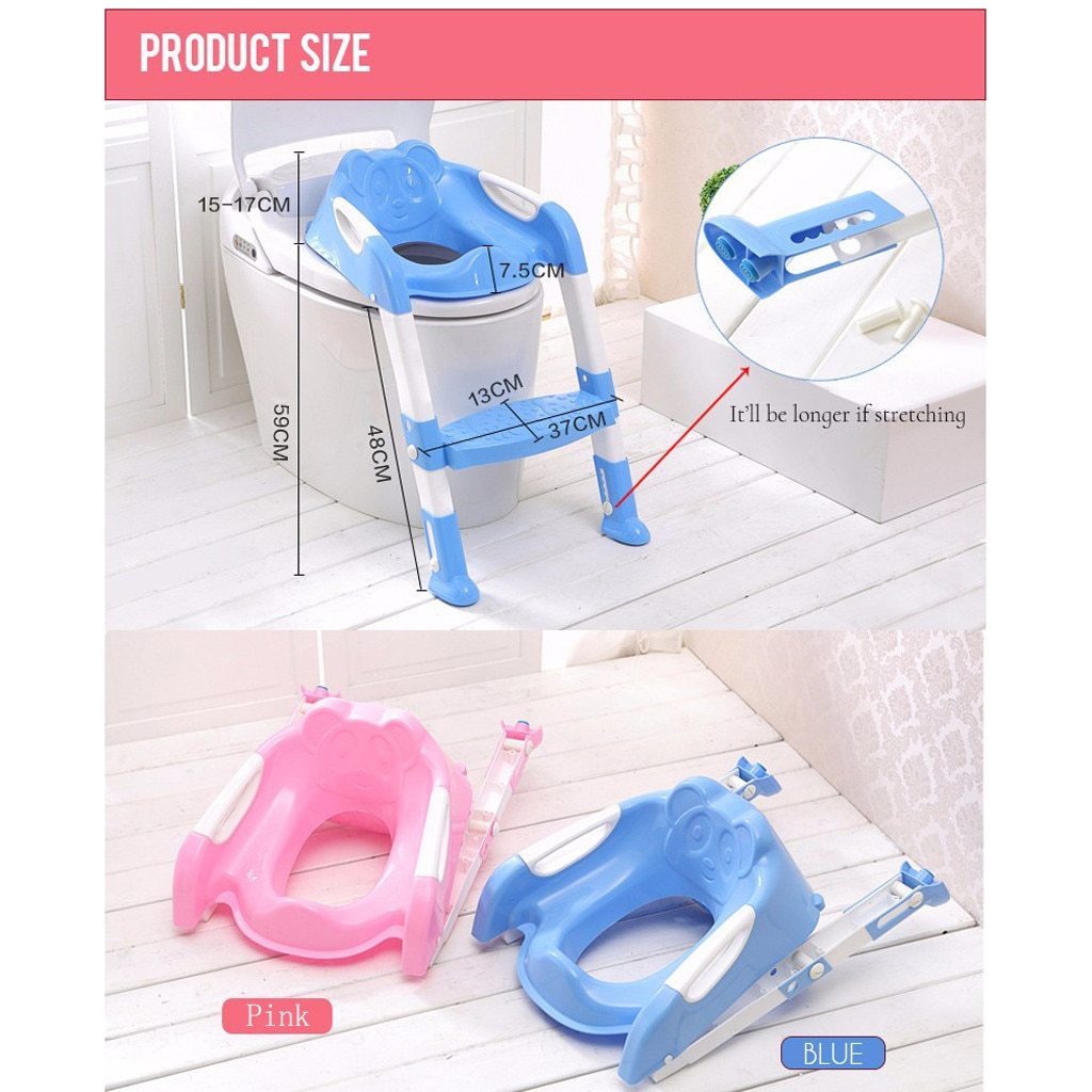 Toddler Potty Training Seat – Non-Slip Baby Toilet Trainer