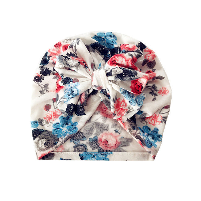 Parent-child bow hat cap