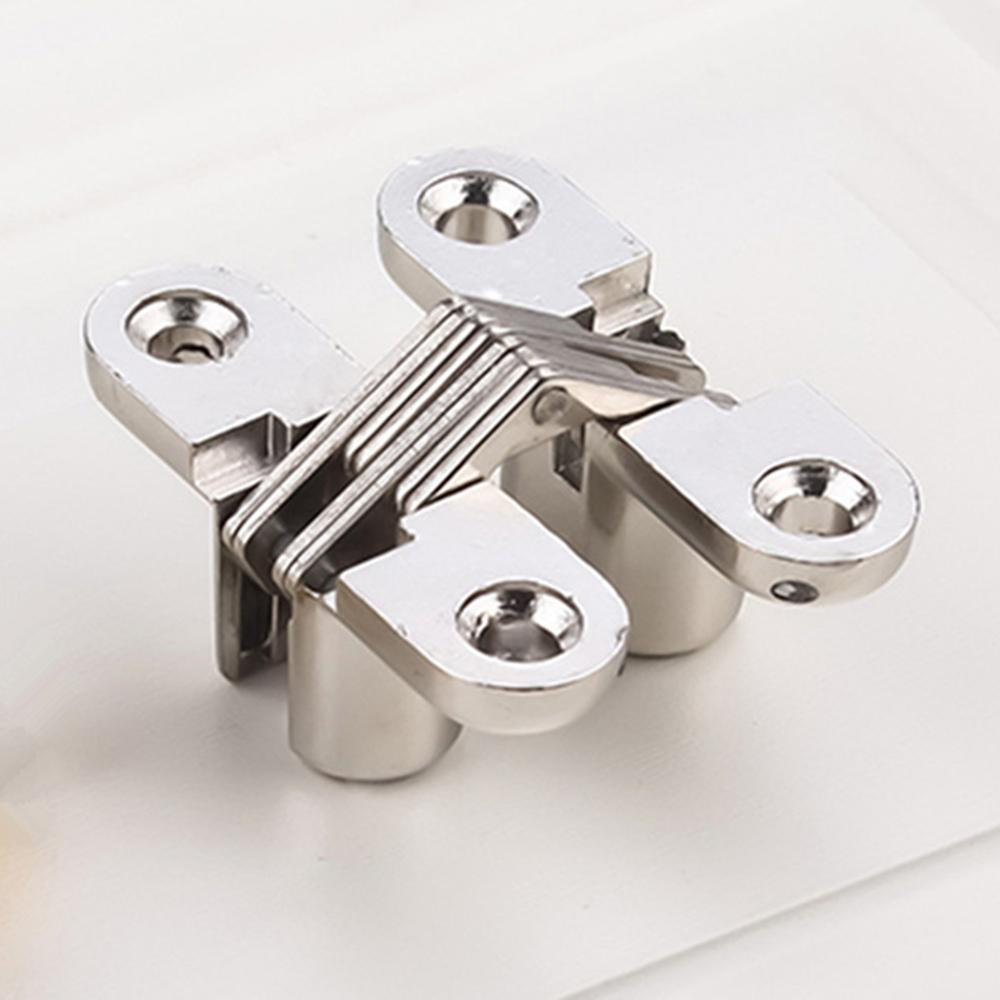 Small Zinc Alloy Invisible Folding Door Hinge