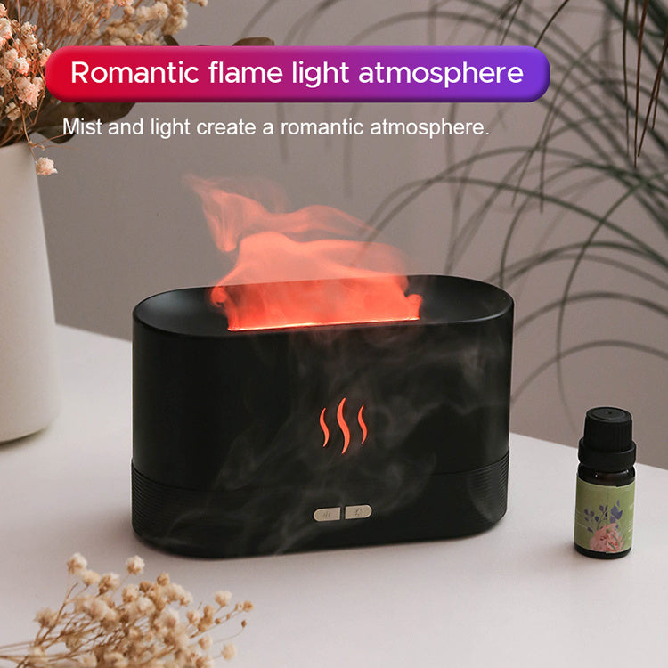 Compact USB Ultrasonic Colorful RGB Essential Oil Aroma Diffuser Humidifier