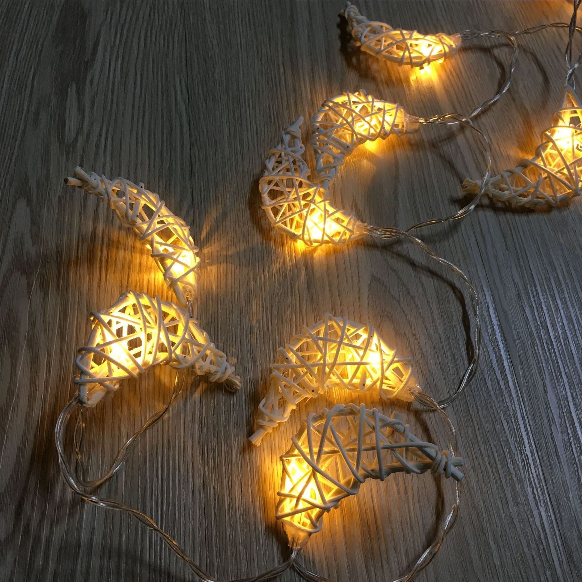 Moon Lighting Chain Battery Christmas Decoration