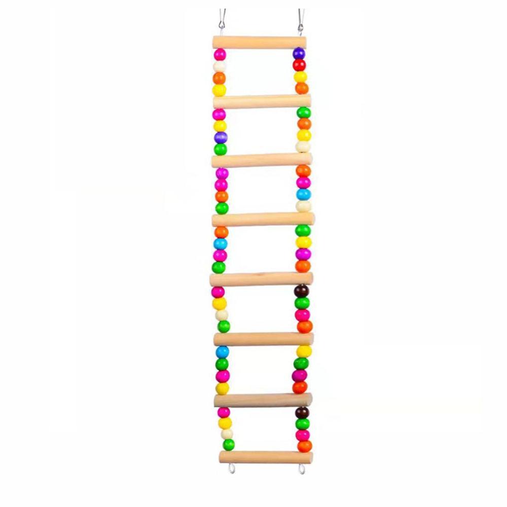 Wooden Swing and Chew Toy for Parrots and Peony Birds
