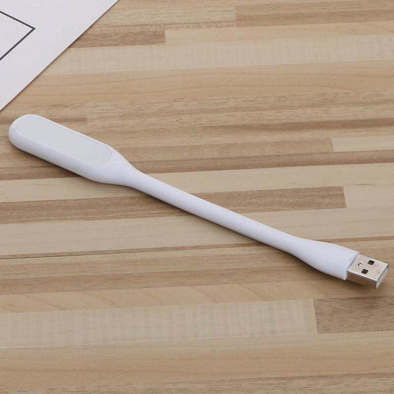 Creative Bendable Mini USB Charging Treasure Night Light Laptop Portable USB Light Eye Protection Light Reading Light 1pc Random Color