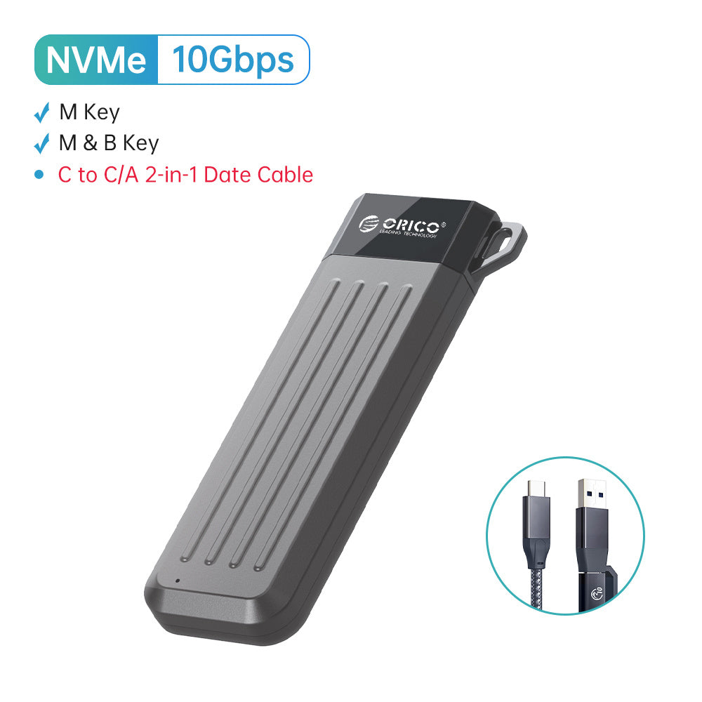 Replacement External Enclosure for 2.5″ SATA Drives – USB 3.0, Tool-Free