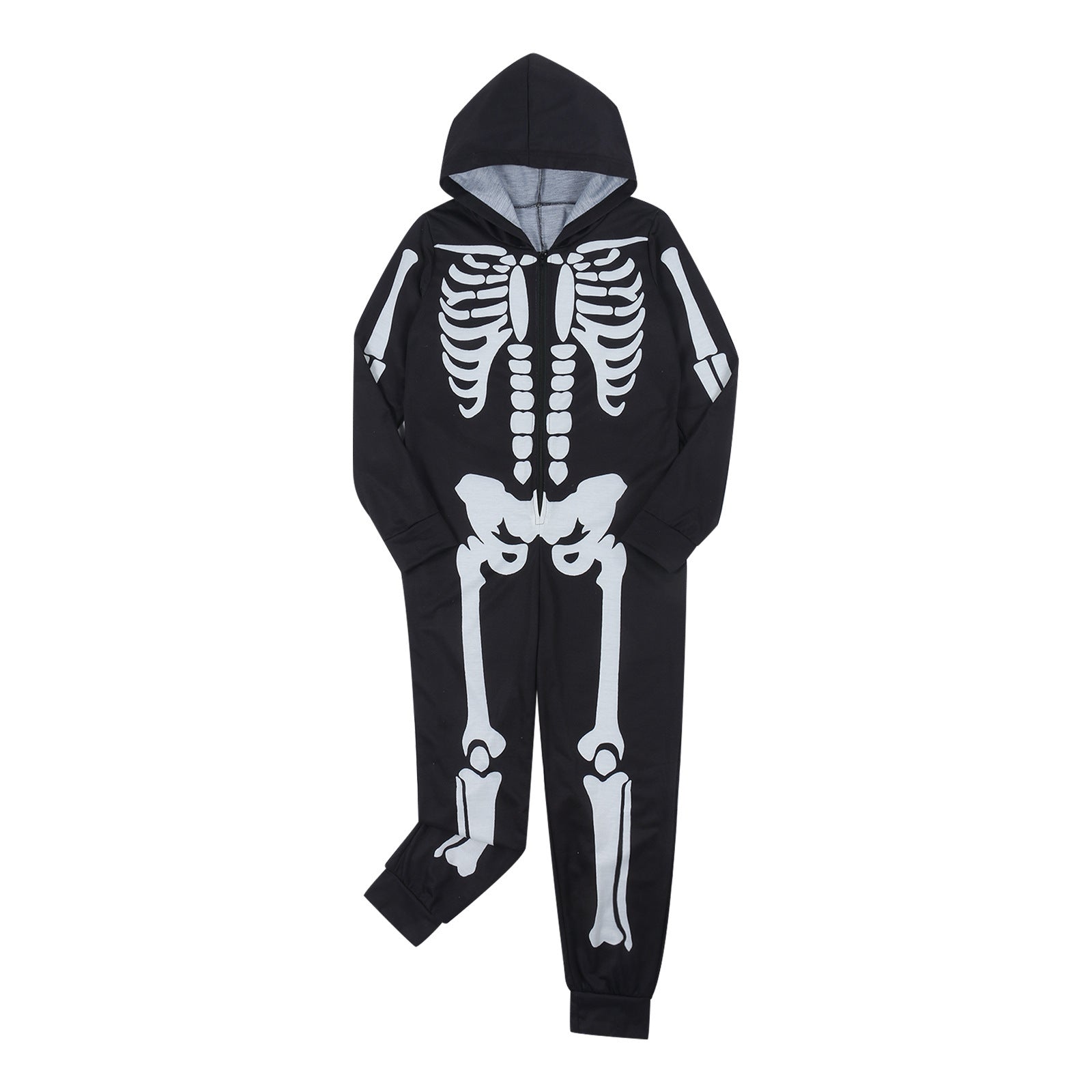 Halloween Parent Child Suit Printed Home Wear Pajamas One Piece Suit