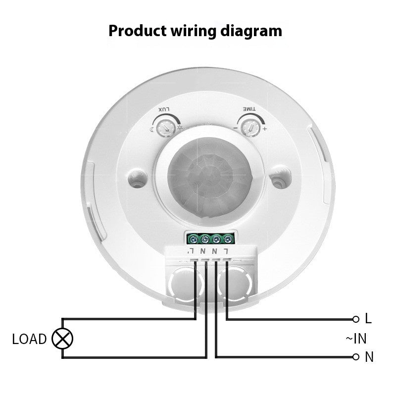 Induction Lamp Holder Infrared With Seat Induction Infrared Human Body