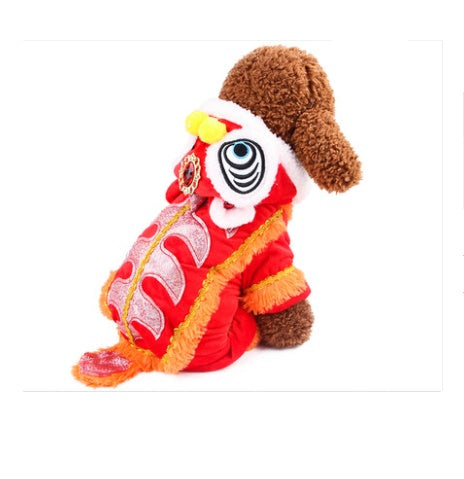 Lion Mane Party Costume for Cats and Dogs