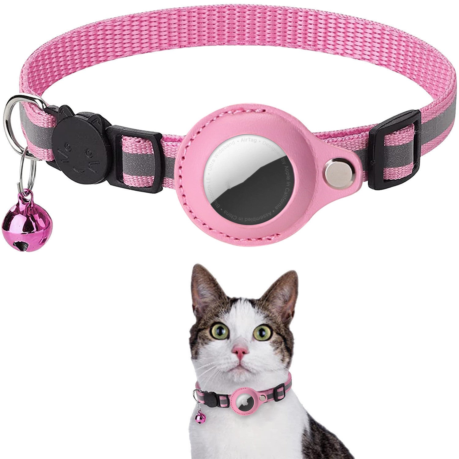 New Cat Positioning Collar Reflective Bell