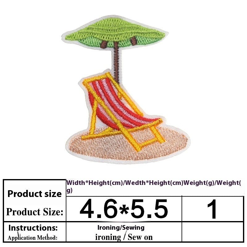 Embroidered Cloth Stickers – Decorative Patches for Clothes, Shoes, and Bags