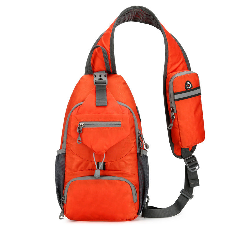 Men's Lightweight Outdoor Trendy Nylon Multifunctional Waist Bag