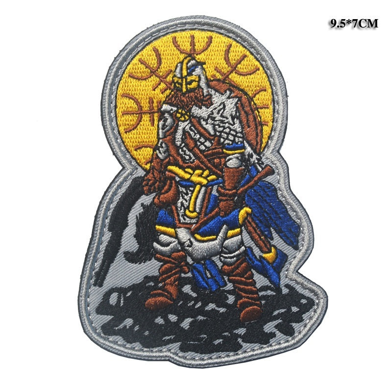 Five-Star AK Machine Gun Embroidered Cloth Tips – Gas Seal Patch