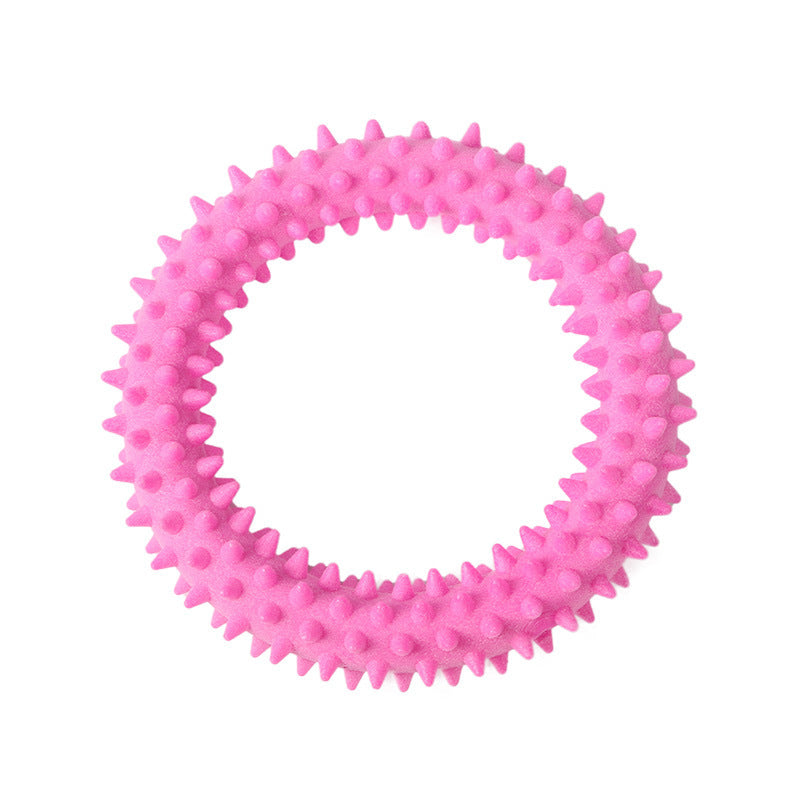 Floating Donut Rubber Bite-Resistant Molar Dog Toy