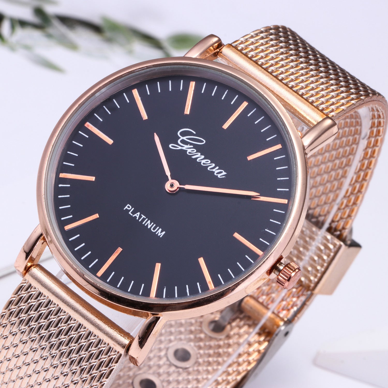 Mesh Belt Women's Watch