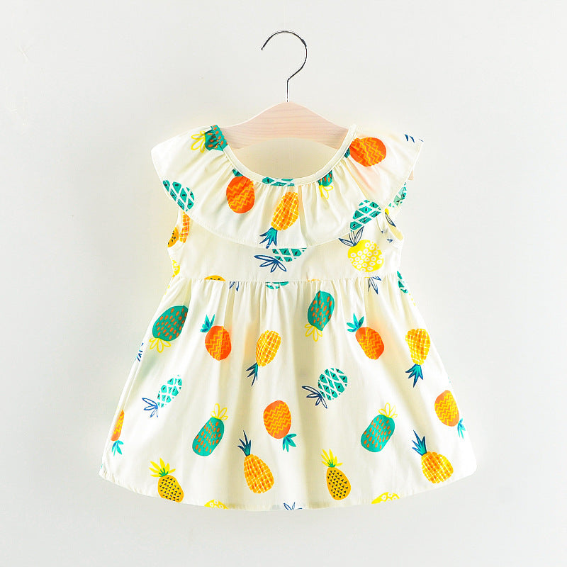 Pineapple Print Dress