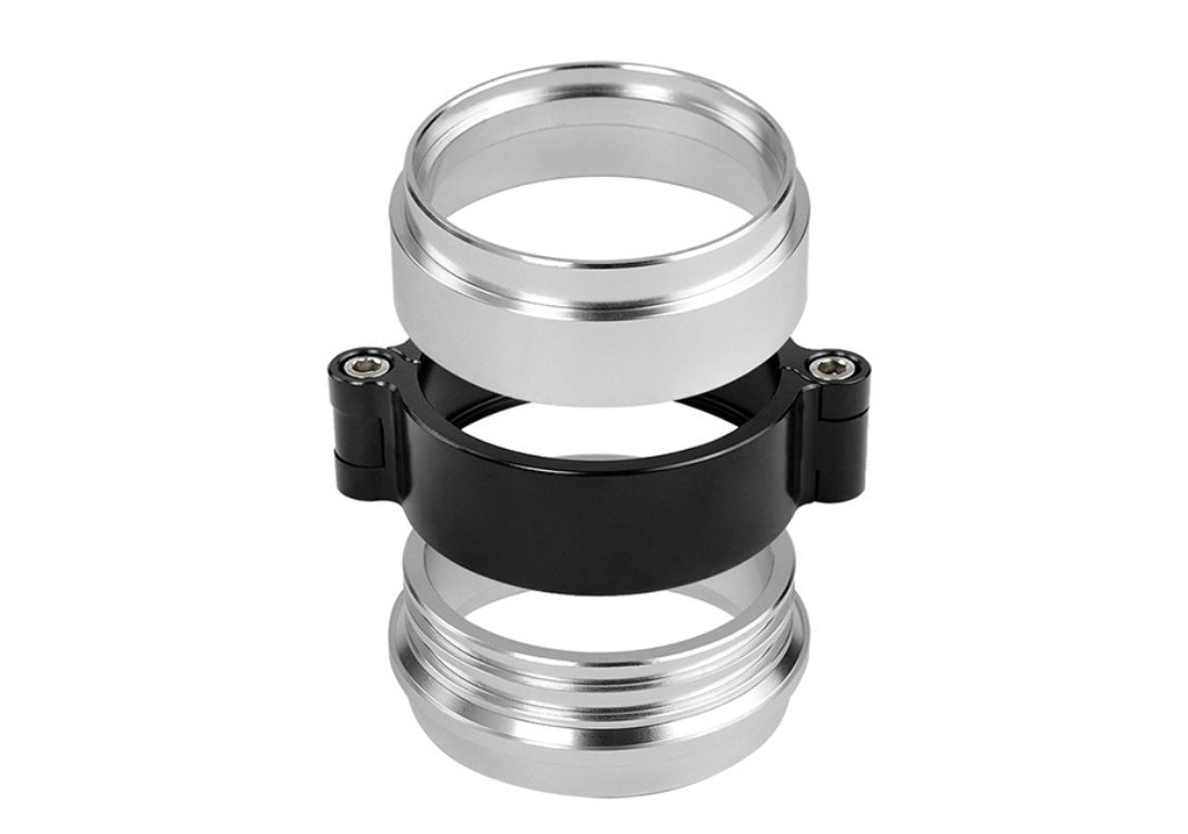 V-Type Clamp with Flange for Auto Parts, Diameter 2 / 2.5 / 3 / 3.5 / 4 Inches