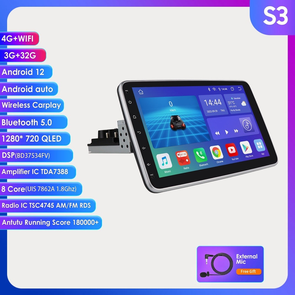 10.1-Inch Android Car Navigation – Rotating Universal Display