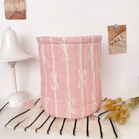 Pink Bowknot Basket