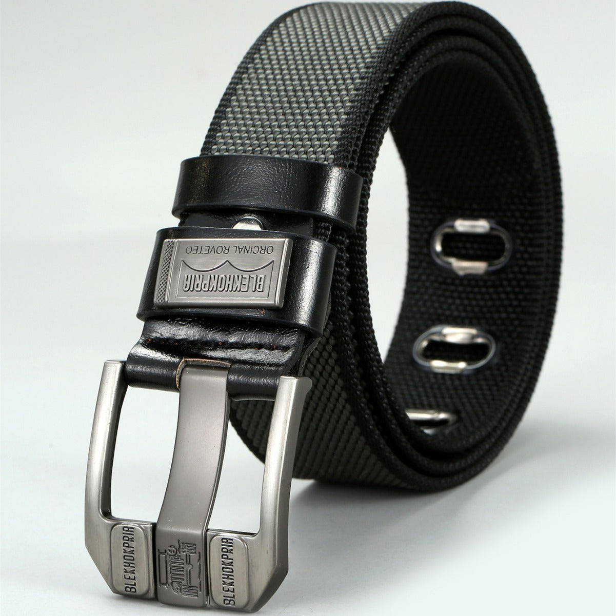 Men's Pin Buckle Canvas Cargo Belt