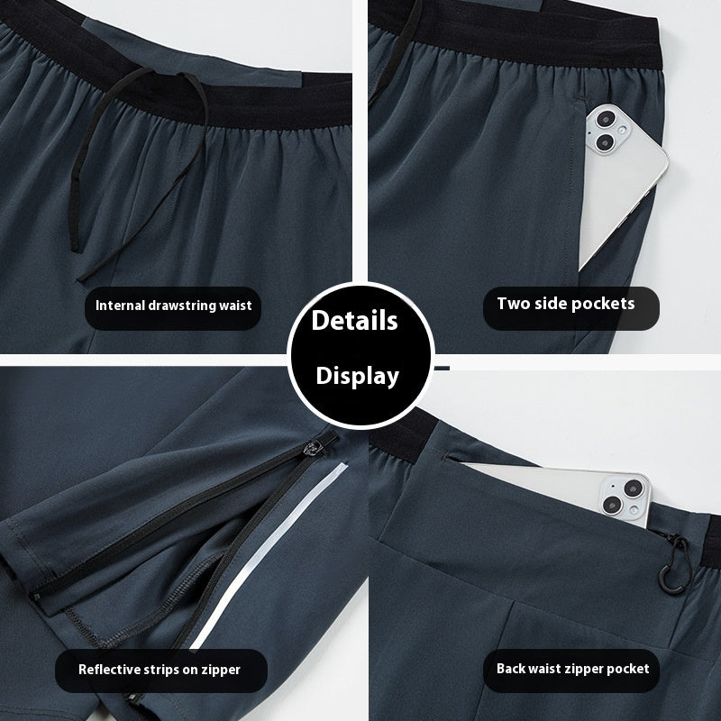 Sports Trousers Men's American Style Loose Quick-drying Breathable