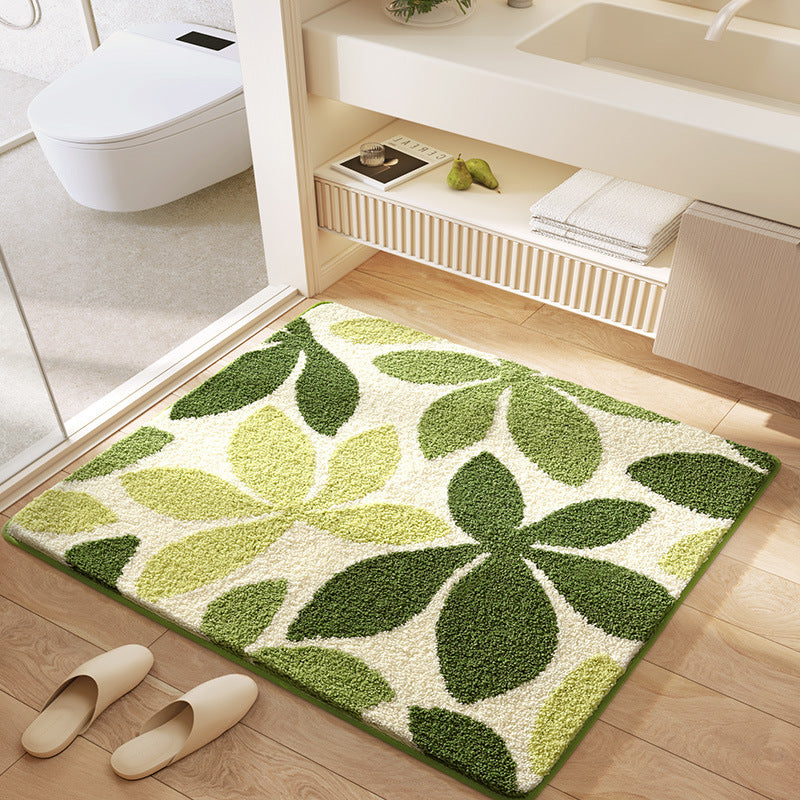 Square Bath Mat – Super Absorbent, Non-Slip Bathroom Floor Rug
