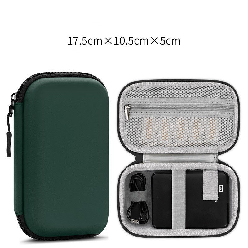 Leather Mobile Hard Disk Digital Storage Bag