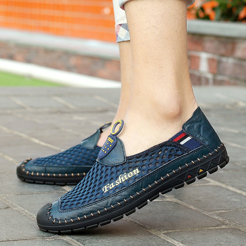 Men’s Breathable Mesh Casual Shoes – Lightweight & Non-Slip