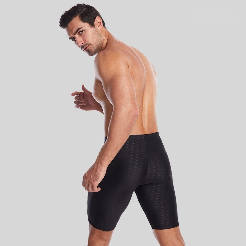 Men’s Waterproof Swimming Trunks – Quick-Dry Long Swimwear
