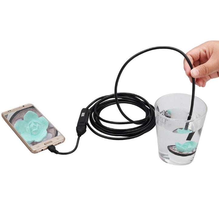 0.3MP 7mm Lens USB Endoscope Camera – Flexible, Waterproof Inspection Tool