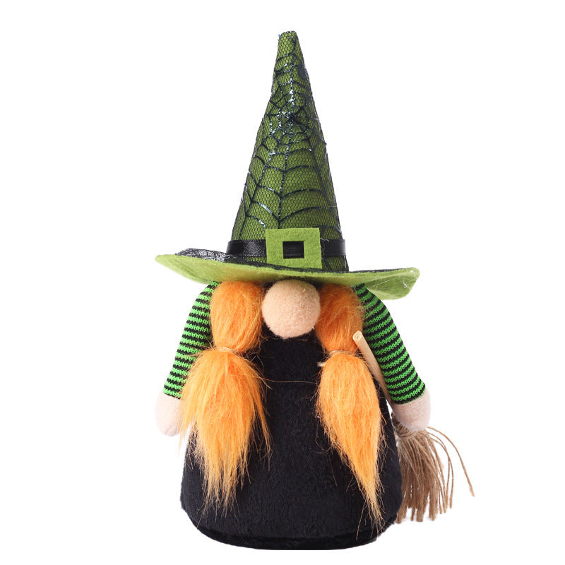 Party Halloween Decorations Pumpkin No Face Forest