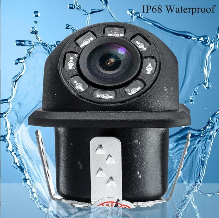 Small Straw Hat Rear View HD Camera – Waterproof & Shockproof