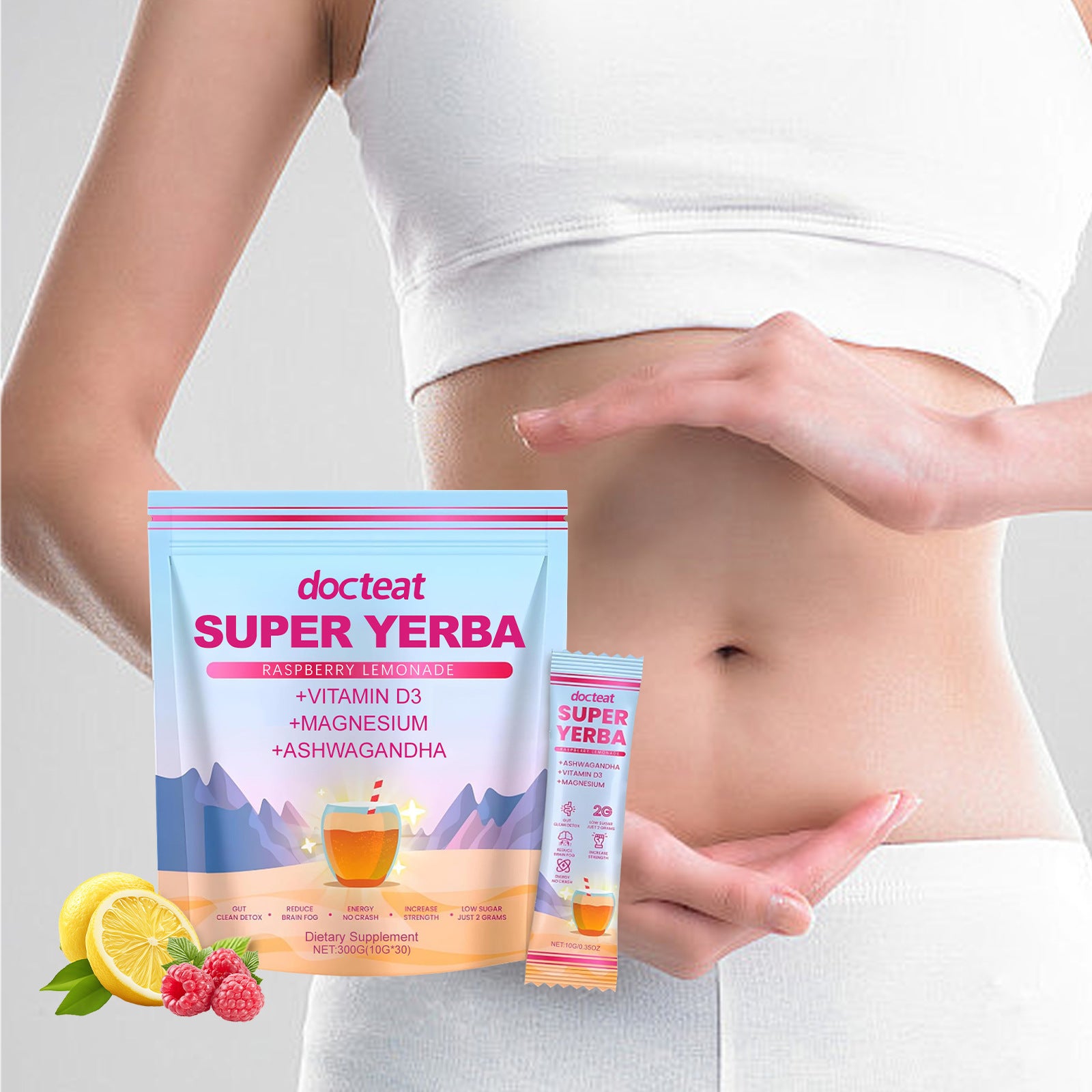 Docteat Yerba Mate Powder Dietary Supplement