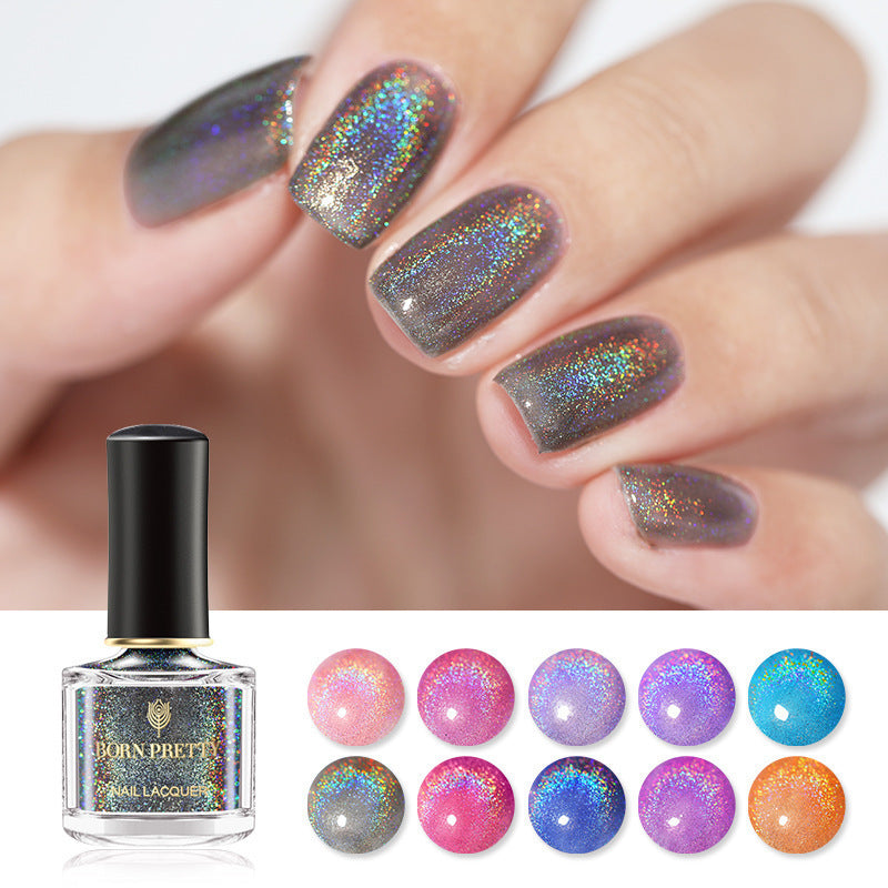 Laser Glitter Nail Polish