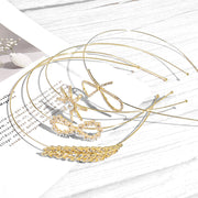 Bow Hair Band Fine Crystal Glass Accessories