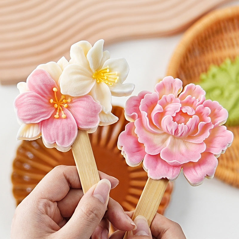 Ancient Style Cultural And Creative Ice-cream Mould Edible Silicon