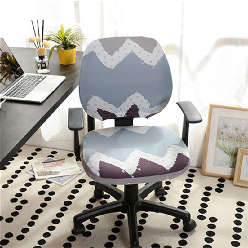 Modern Pastoral European-American Style Office Computer Chair Cover