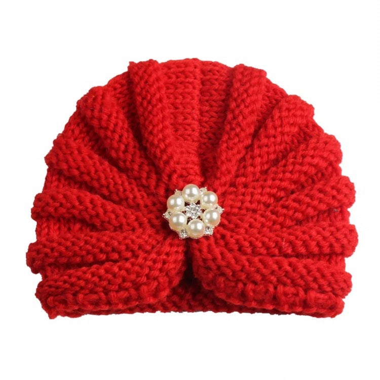 Infant Woolen Hats – Cute Baby Winter and Fall Beanie Cap