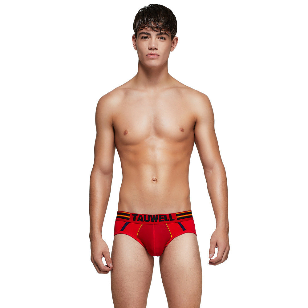 Men's Solid Color Low Waist Underwear