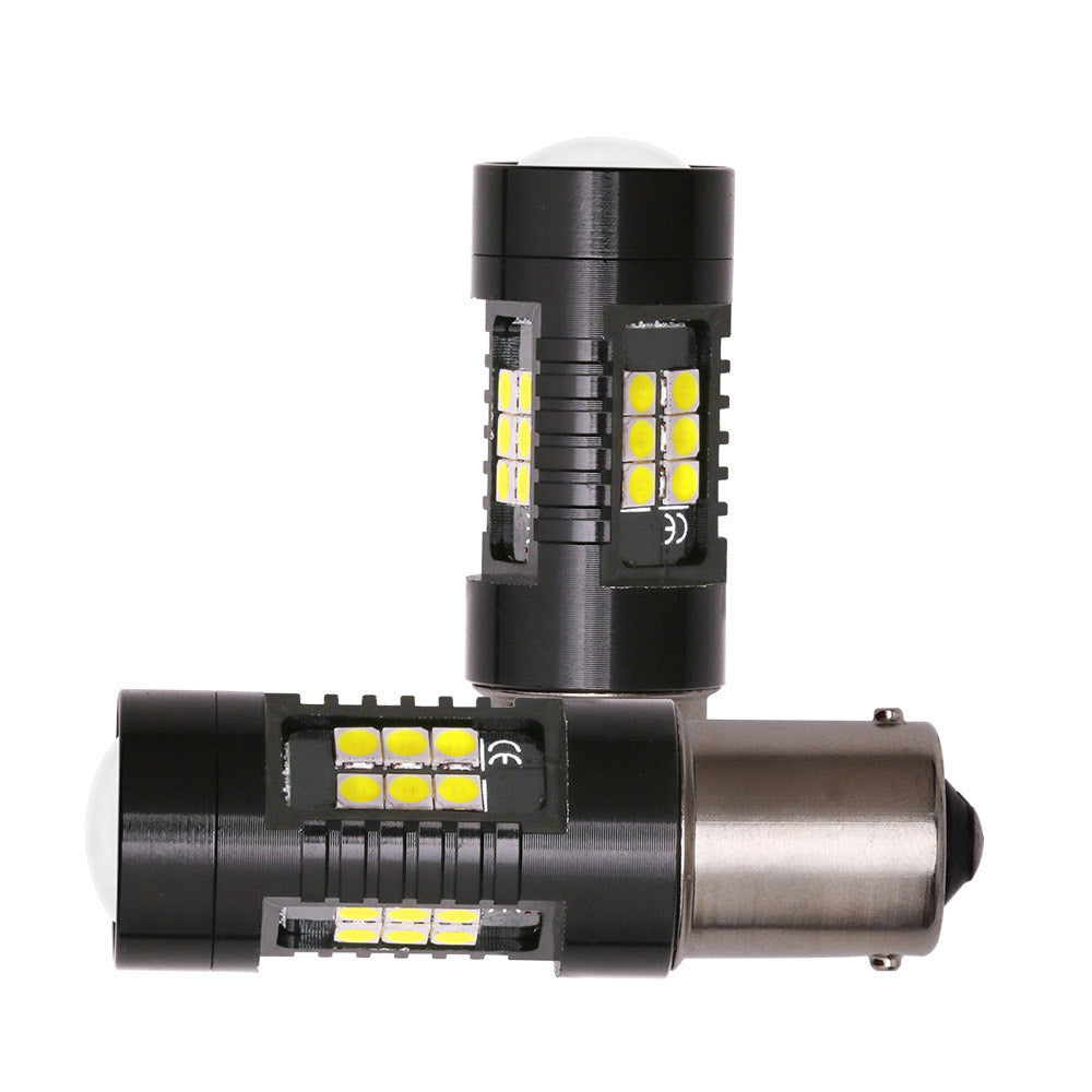 Automotive LED turn signal 1156 1157 BA15S 2835 3030 21SMD S25 reversing brake light