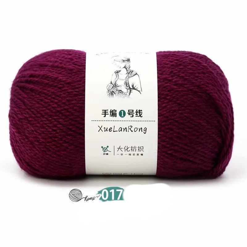 Hand-Knitted Scarf Yarn Ball, 4-Strand Coarse Australian Wool – DIY Knitting, Crochet, and Craft Projects