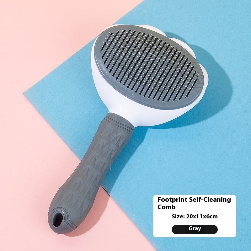 Pet Hair Removal Gadget Cat Petting Special Cleaning Comb