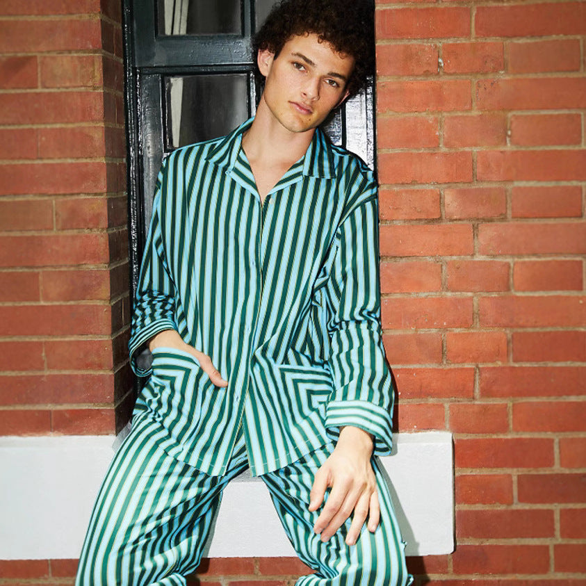 Women's Striped Homewear Long Sleeve
