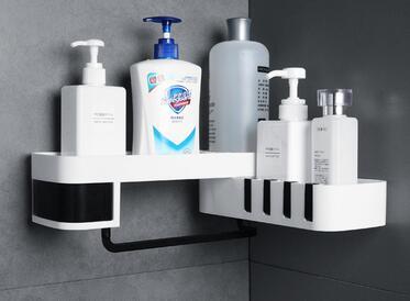 Bathroom Corner Shelf – Wall-Mounted Corner Organizer for Shower