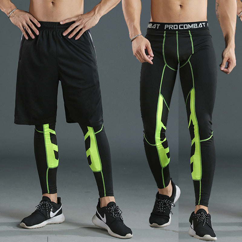 Men’s Compression Tights Leggings – Running & Gym Sports Pants