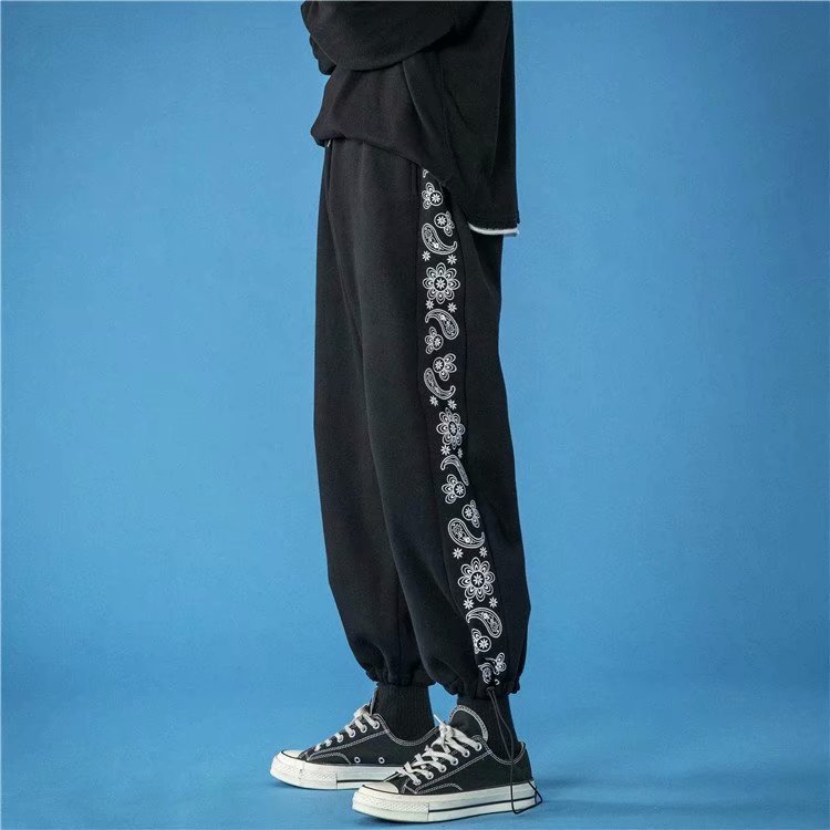 Men’s Loose Tie-Foot Fashion Casual Pants – Trendy Street Style
